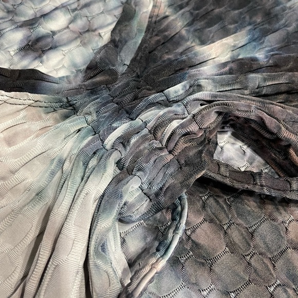 Juniors XL XJ BOOST 2 puece tie dye outfit awesome textured material crop top - Picture 2 of 8